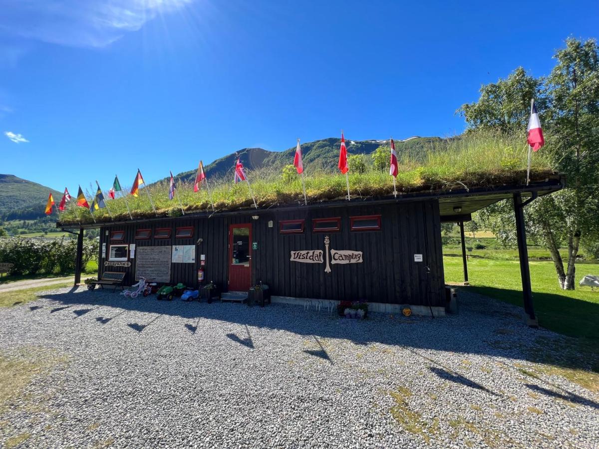 Vistdal Camping Myklebostad  ภายนอก รูปภาพ